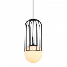 Matty lampa wisząca E27 1x40W czarne